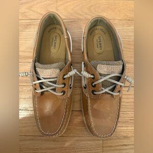 Sperry Tan Boat Shoes- Size 6.5